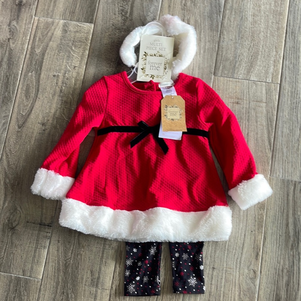NWT Forever Me Baby Clause 3pc Set